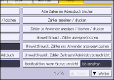 Abbildung Bedienfeld-Display