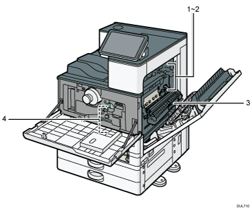 Ilustración de la máquina