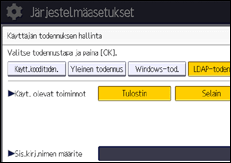 Käyttöpaneelin näyttö