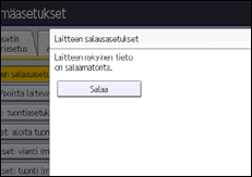 Käyttöpaneelin näyttö