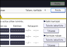 Käyttöpaneelin näyttö