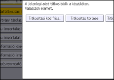 A kezelőpanel ismertetése