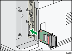 Illustrazione dell'unità di interfaccia