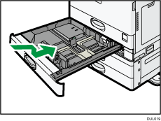 Illustratie van de printer