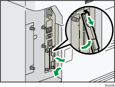 Illustratie van controllerkaart