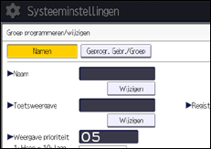 Afbeelding van bedieningspaneel