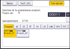 Afbeelding van bedieningspaneel