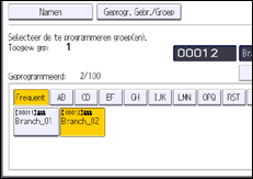 Afbeelding van bedieningspaneel