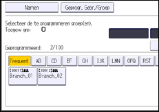 Afbeelding van bedieningspaneel