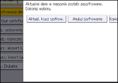 Ilustracja ekranu panela operacyjnego