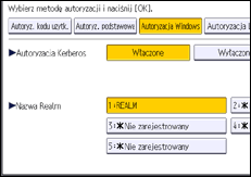Ilustracja ekranu panela operacyjnego