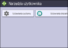 Ilustracja ekranu panela operacyjnego