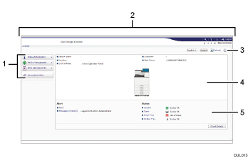 ภาพประกอบหน้าจอเว็บเบราว์เซอร์เรียงลำดับชื่อตามหมายเลข