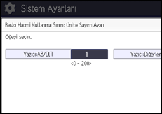 İşlem paneli ekran çizimi