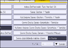 İşlem paneli ekran çizimi