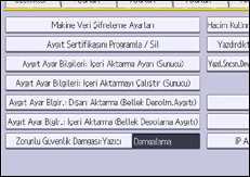 İşlem paneli ekran çizimi