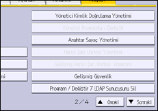 İşlem paneli ekran çizimi