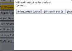 İşlem paneli ekran çizimi