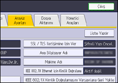 İşlem paneli ekran çizimi