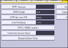 İşlem paneli ekran çizimi