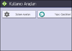 İşlem paneli ekran çizimi