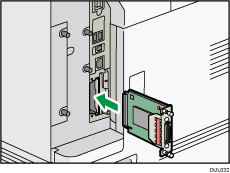 Interface unit illustration