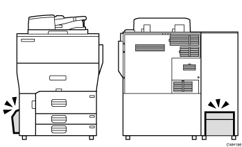 Illustration of machine body