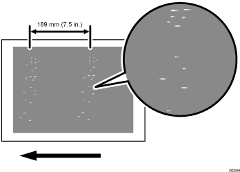 Illustration of white dots/lines