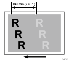 Illustration of ghosting