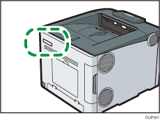 Illustration af printer