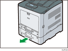Illustration af printer