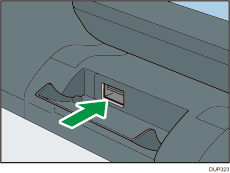 Illustration de clé USB