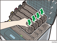 Illustrazione della stampante