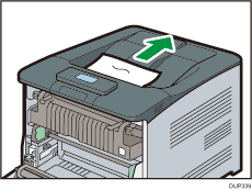 Illustratie van de printer