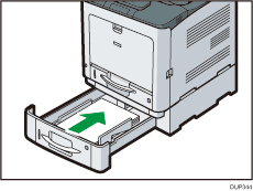 Illustratie van de printer