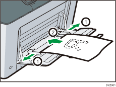 Bypass tray illustration