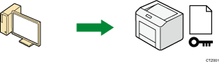 Illustration of SSL/TLS encrypted communications