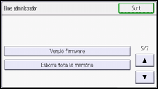 Il·lustració de pantalla del tauler d'operacions