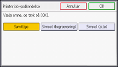 Operation panel screen illustration