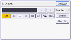 Abbildung Bedienfeld-Display