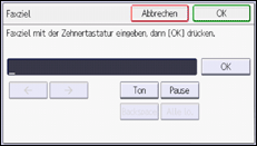 Abbildung Bedienfeld-Display