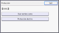 Ilustración de la pantalla del panel de mandos