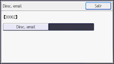 Ilustración de la pantalla del panel de mandos