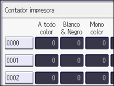Ilustración de la pantalla del panel de mandos