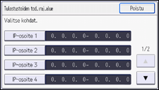 Käyttöpaneelin näyttö