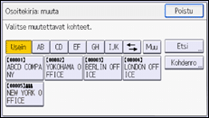 Käyttöpaneelin näyttö