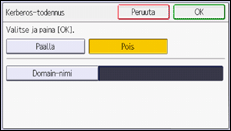 Käyttöpaneelin näyttö