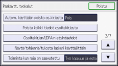 Käyttöpaneelin näyttö