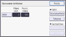 Käyttöpaneelin näyttö