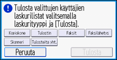 Käyttöpaneelin näyttö